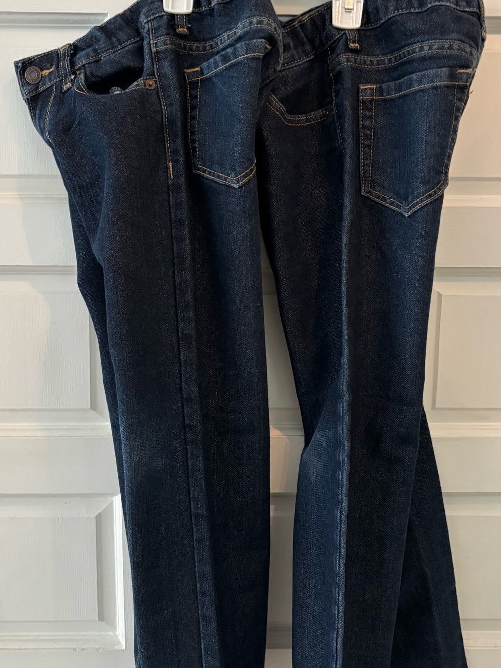 Two Pair - Old Navy Kids Dark Blue Denim Jeans